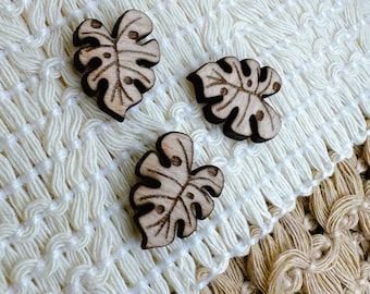 Monstera Leaf Wood Blanks