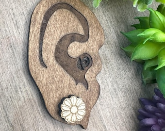 Dainty Daisy Flower Wood Pieces