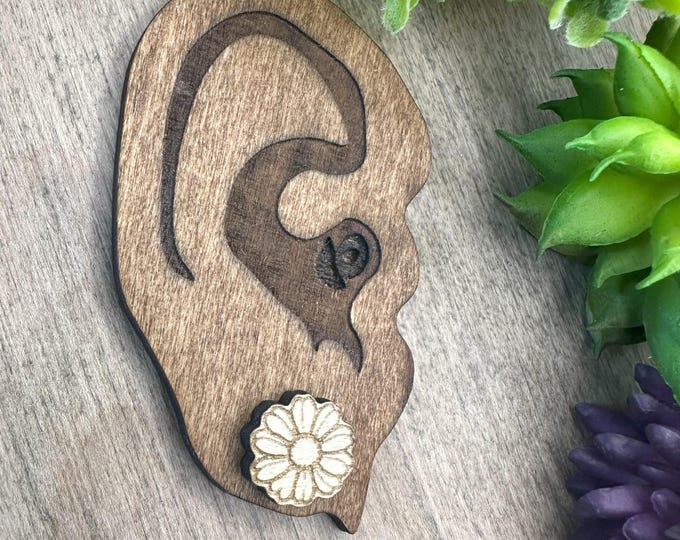 Dainty Daisy Flower Wood Pieces
