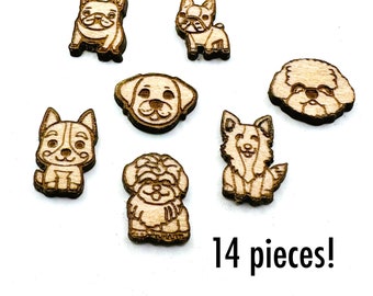 Mini Dog Breed Wood Blanks
