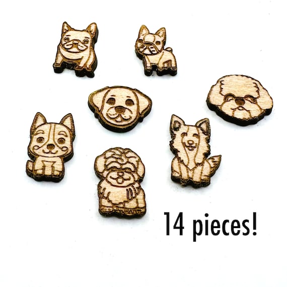 Mini Dog Breed Wood Blanks