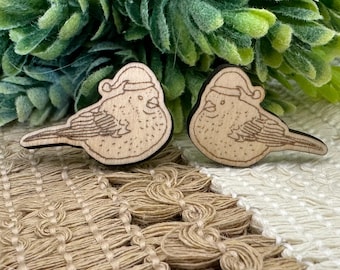 Winter Junco Jewelry Wood Blanks