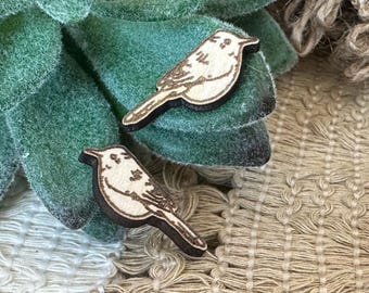 Cactus Wren Bird Jewelry Wood Blanks