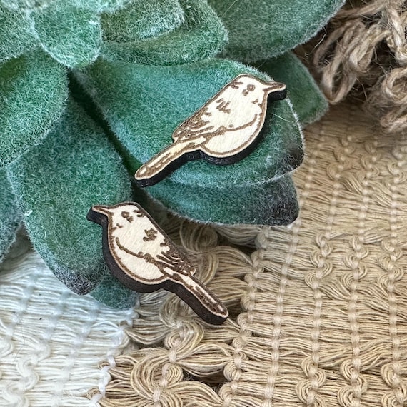 Cactus Wren Bird Jewelry Wood Blanks
