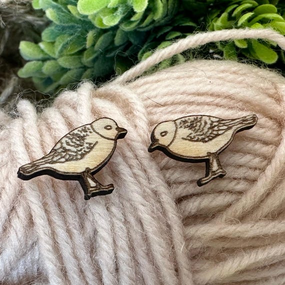 Plover Sandpiper Jewelry Wood Blanks