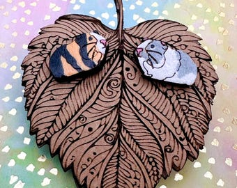 Custom Guinea Pig Earrings