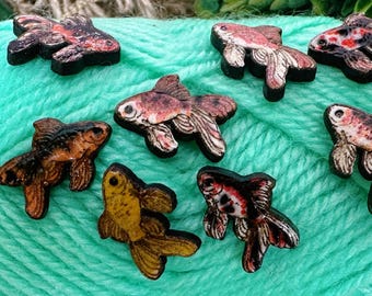 Custom Goldfish Earrings