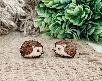Hedgehog Stud Earrings
