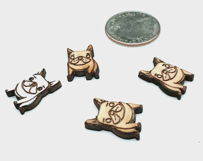 French Bulldog Wood Blanks