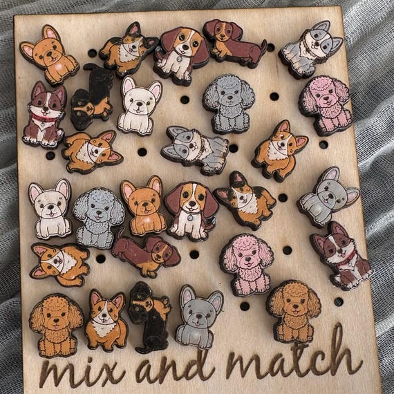 Pet Portrait Jewelry: Personalized Hand-Painted Pieces (Earrings, Pins)