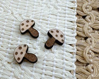 Small Mushroom Wood Blanks