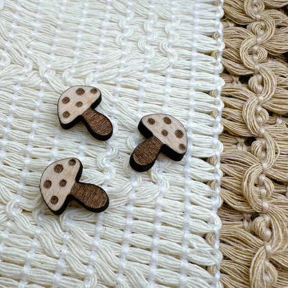 Small Mushroom Wood Blanks