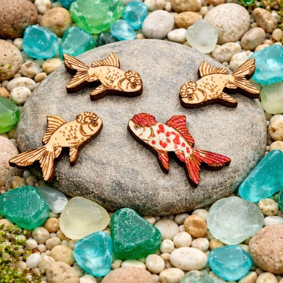 Oranda Goldfish Wood Blanks