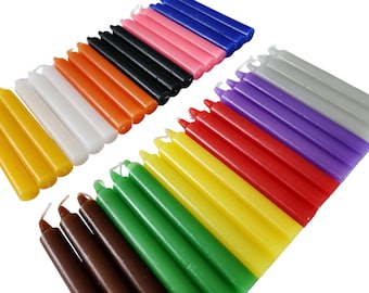 Spell Candles - 3pcs Altar Wish Candles, Wicca Rituals