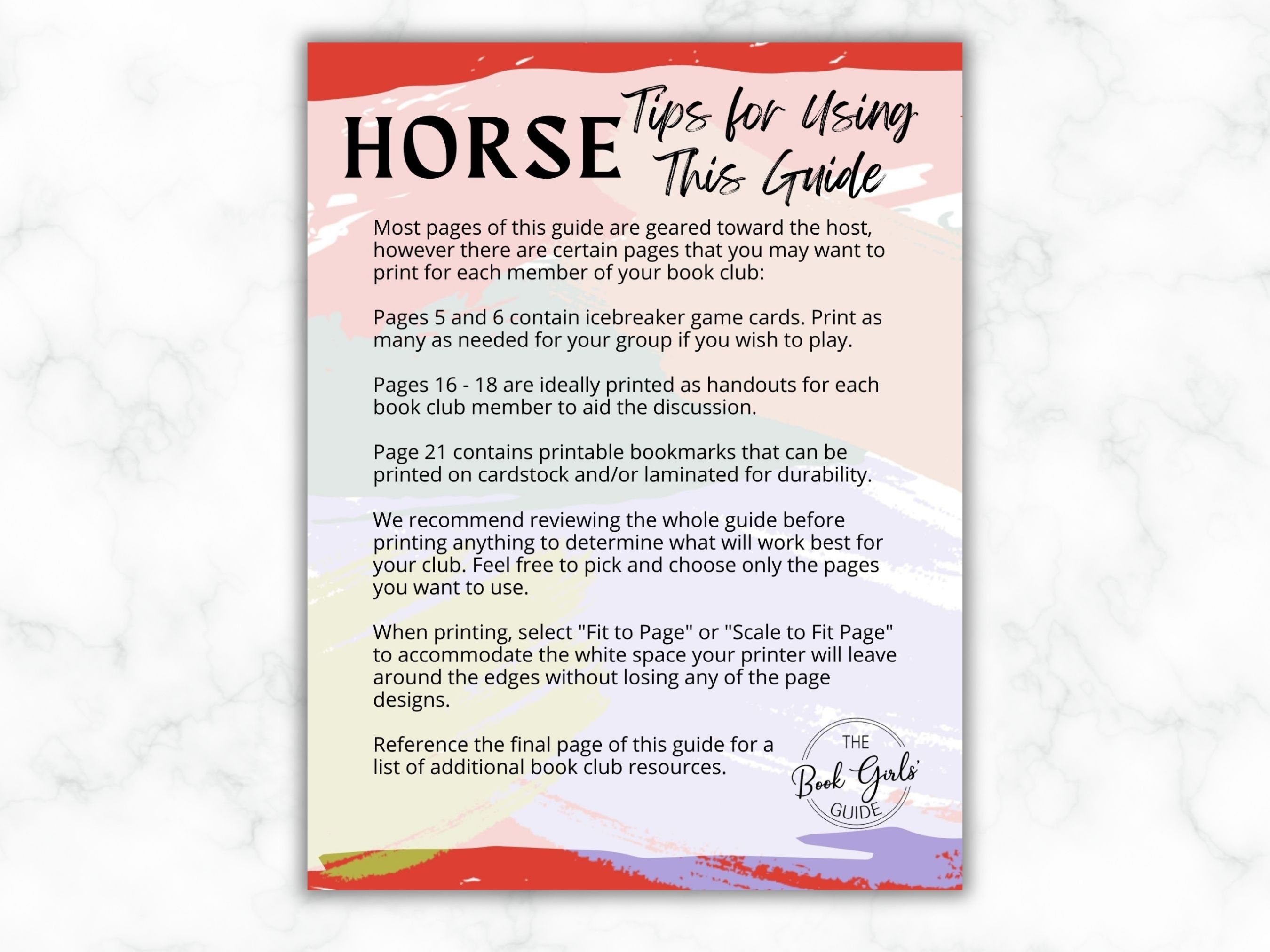 Horse Book Club Guide: Horse by Geraldine Brooks Discussion Questions