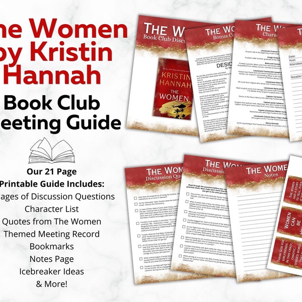 The Women Book Club Guide: The Women By Kristin Hannah Discussion Questions