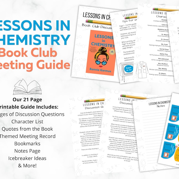 Lessons in Chemistry Book Club Guide