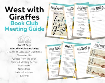 West with Giraffes Book Club Guide