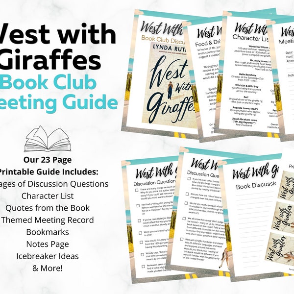 West with Giraffes Book Club Guide