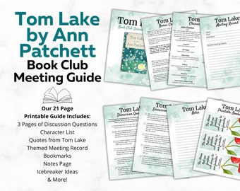 Tom Lake Book Club Kit: Discussion Questions, Bookmarks, & More (Digital Download)