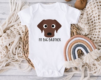 Labrador baby onesie® - Cute dog baby onesie® - Personalized dog baby onesie® - Dog best friend baby onesie® - Gerber onesie®