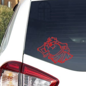 Tasmanischer Teufel - Looney Toons Vinyl Sticker