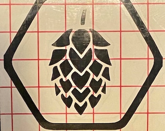 Hops Vinyl Sticker