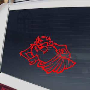 Tasmanian Devil - Looney Toons Vinyl Sticker