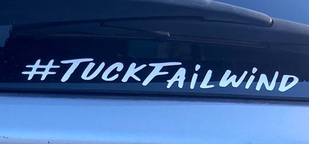 Hashtag tuckfailwind Vinyl Sticker Decal Etsy