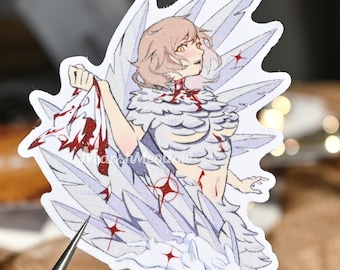Chimera Falin Sticker - Dungeon Meshi - Matte Glitter Stickers