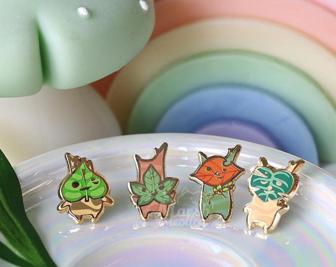 Mini Korok Enamel Pin - Tiny Filler Pins - Cute Pins  - Unique Gift Idea