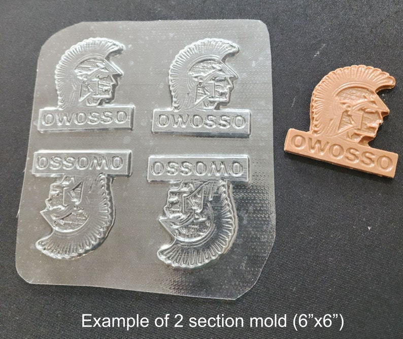 Custom Chocolate Candy Molds Graduation School Business Etsy