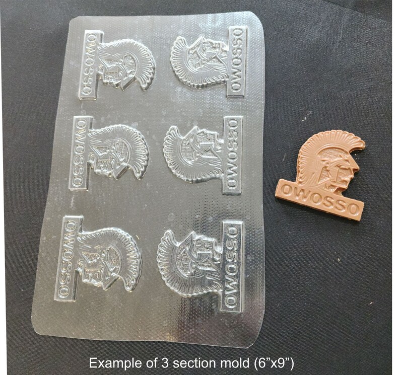 Custom Chocolate Candy Molds Graduation School Business Etsy