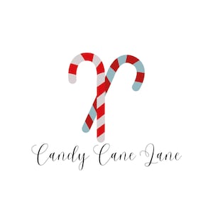 candy cane lane | holiday PNG