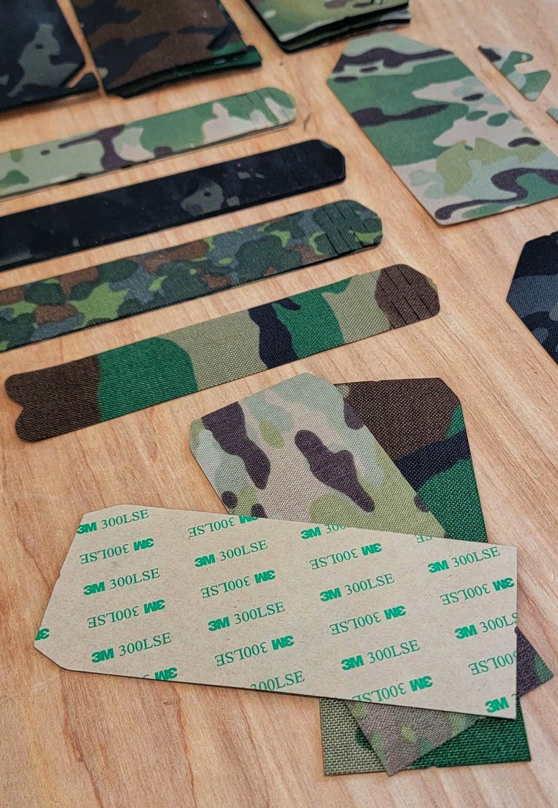 Tact-wrap Airsoft Stickers, Tactwrap Cordura Cheek Rest for Magpul UBR ...