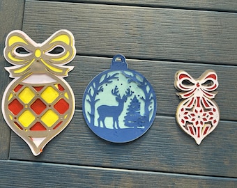 Baumschmuck-3er-Set