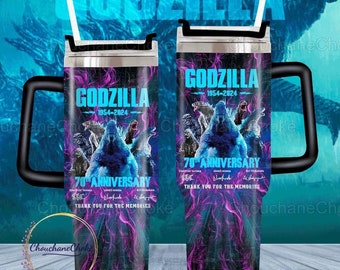 Godzilla 2024 40oz Tumbler, Godzilla 2024 Tumbler, Godzilla Gift, Godzilla Tumbler, Godzilla 40oz Tumbler, Godzilla Movie 2024 Gift