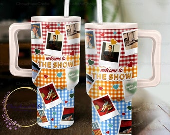 Niall Horan 40oz Tumbler, Niall Horan Tumbler, Niall Horan Gift, One Direction Tumbler, Niall Horan Tumbler Cup, Tumbler With Straw