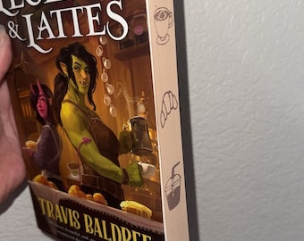 Legends and Lattes de Travis Baldree Bordes metálicos personalizados