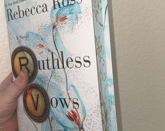 Ruthless Vows Rebecca Ross Custom Metallic Edges