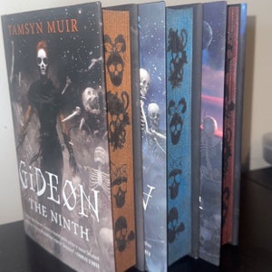 The Locked Tomb Custom Painted Metallic Edges - Individual Books
