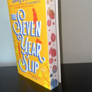 The Seven Year Slip by Ashley Poston Custom Metallic Edges