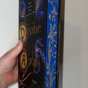 Divine Rivals Rebecca Ross Metallic Custom Edges