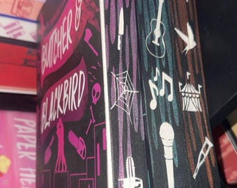 the Ruinous Love Trilogy by Brynne Weaver - Butcher and Blackbird, Leather and Lark Custom Metallic Edges