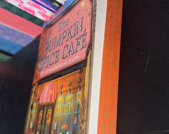 The Pumpkin Spice Cafe von Laurie Gilmore Benutzerdefinierte metallische Kanten