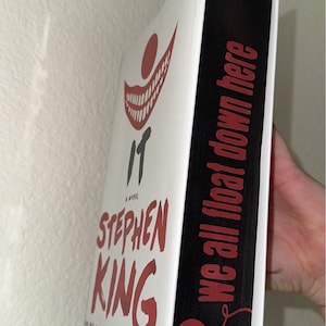 It Stephen King Custom Sprayed Edges