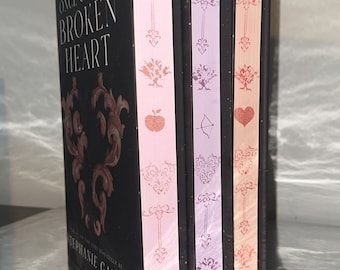 Once Upon a Broken Heart, The Ballad of Never After, or A Curse for True Love Stephanie Garber Custom Metallic Edges - individual books