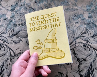 the quest to find the missing hat || rpg zine
