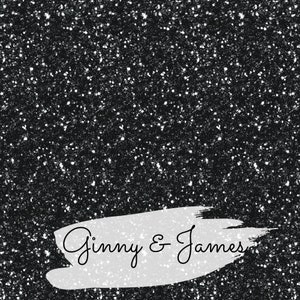 Black Faux Glitter Seamless Repeat Pattern