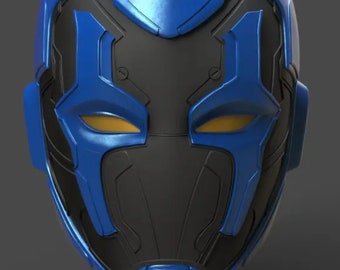 New Movie-Inspired Blue Beetle Helmet - DC Comics Collectable